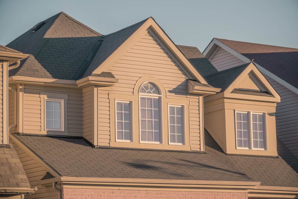 A home with steel siding